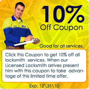 Mission Valley Locksmith Coupon